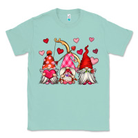Seafoam valentine's day gnomes Classic Tee - OliviaCreatesArt