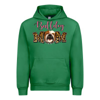 Emerald Bulldog Mom Urban Hoodie - Jasminsmagicworld