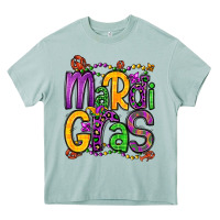 Arona mardi gras Heavy Core Tee - OliviaCreatesArt
