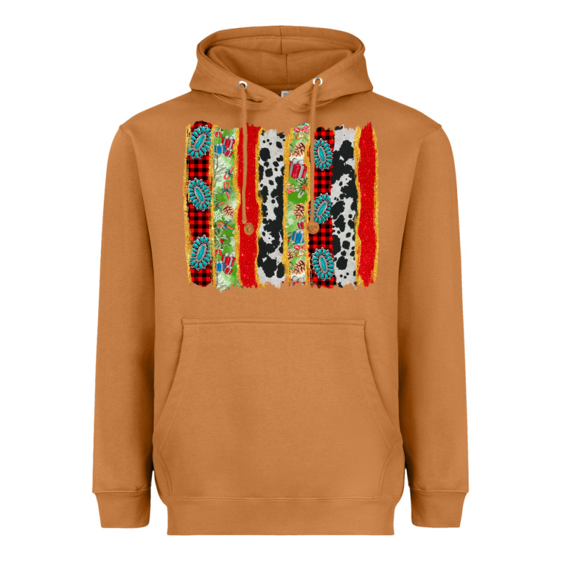 Christmas Brushstroke Heavyweight Hoodie by Jasminsmagicworld | Teevron
