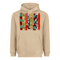 Mushroom christmas brushstroke Heavyweight Hoodie - Jasminsmagicworld