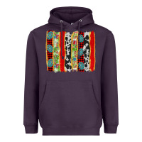 Plum christmas brushstroke Heavyweight Hoodie - Jasminsmagicworld