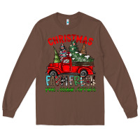Chestnut christmas tree farm truck Long Sleeve Tee - CowhideDigitalArt