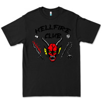 Black hellfire club strangerthings Premium Tee - baoMotion