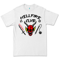 White hellfire club strangerthings Premium Tee - baoMotion