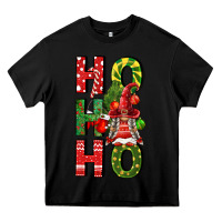 Black ho ho ho gnomes fa Heavy Core Tee - FaDigitalArtStudio