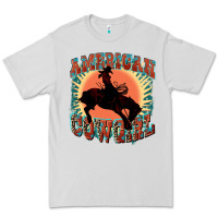 Dove Grey American cowgirl 4th of july Premium Tee - FaDigitalArtStudio