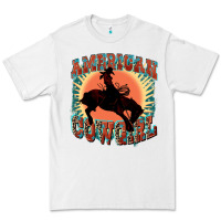 White American cowgirl 4th of july Premium Tee - FaDigitalArtStudio