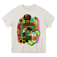 Cream tequila and lime Heavy Core Tee - Jasminsmagicworld