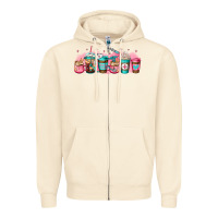 Sandshell nurse fuel coffee cup Zipper Hoodie - Jasminsmagicworld