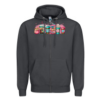 Smoke nurse fuel coffee cup Zipper Hoodie - Jasminsmagicworld