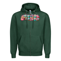 Sports Green nurse fuel coffee cup Zipper Hoodie - Jasminsmagicworld
