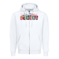 White nurse fuel coffee cup Zipper Hoodie - Jasminsmagicworld
