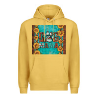 Antique Gold dog mama Premium Hoodie - Artiststas