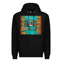 Black dog mama Premium Hoodie - Artiststas