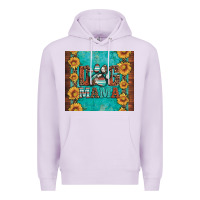 Lilac dog mama Premium Hoodie - Artiststas