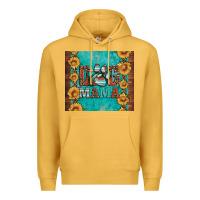 Mustard dog mama Premium Hoodie - Artiststas