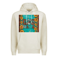 Oatmeal Heather dog mama Premium Hoodie - Artiststas