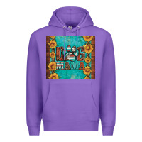 Purple dog mama Premium Hoodie - Artiststas