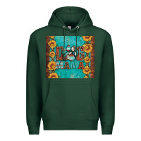 Sports Green dog mama Premium Hoodie - Artiststas