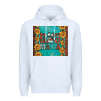 White dog mama Premium Hoodie - Artiststas