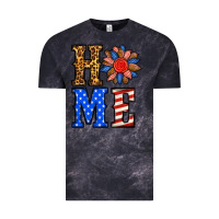 Cloud Black 4th of july home Vintage Tee - BundleAndBundleShop