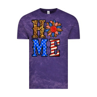 Cloud Purple 4th of july home Vintage Tee - BundleAndBundleShop