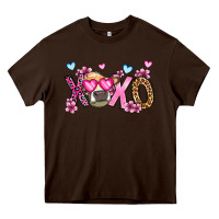 Chocolate Brown xoxo cow valentine's day Heavy Core Tee - OliviaCreatesArt