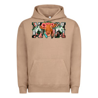 Pigment Burro Cow Mom Urban Hoodie - Jasminsmagicworld