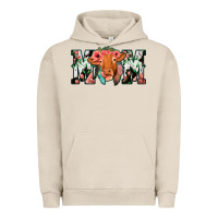 Pigment French Oak Cow Mom Urban Hoodie - Jasminsmagicworld