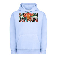 Pigment Grape Ice Cow Mom Urban Hoodie - Jasminsmagicworld