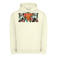 Pigment Pistachio Cow Mom Urban Hoodie - Jasminsmagicworld
