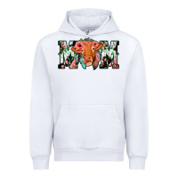 White Cow Mom Urban Hoodie - Jasminsmagicworld