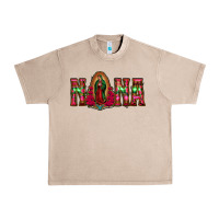French Oak nana floral aztec leopard Urban Heavy Tee - Jasminsmagicworld