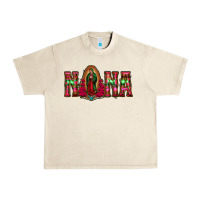 Sandshell nana floral aztec leopard Urban Heavy Tee - Jasminsmagicworld