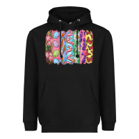 Black Easter Brushstrokes Heavyweight Hoodie - RanaPortraitStore