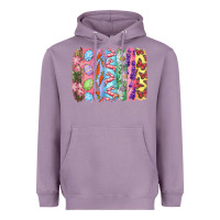 Lavender Easter Brushstrokes Heavyweight Hoodie - RanaPortraitStore