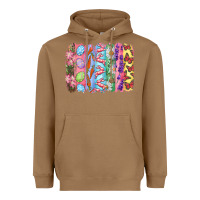 Toasted Coconut Easter Brushstrokes Heavyweight Hoodie - RanaPortraitStore