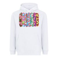 White Easter Brushstrokes Heavyweight Hoodie - RanaPortraitStore