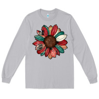 Moon Dust Christmas sunflower Long Sleeve Tee - CowhideDigitalArt