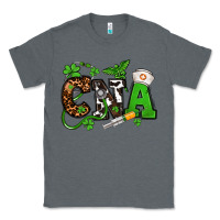 Charcoal Heather St. Patrick's Day CNA Classic Tee - OliviaCreatesArt