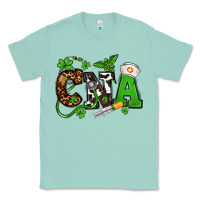 Seafoam St. Patrick's Day CNA Classic Tee - OliviaCreatesArt