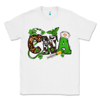 White St. Patrick's Day CNA Classic Tee - OliviaCreatesArt