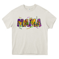 Cream mama mardi gras Heavy Core Tee - OliviaCreatesArt