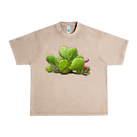 French Oak Desert Prickly Pear Cactus Urban Heavy Tee - LillyAllenDesigns