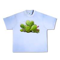 Grape Ice Desert Prickly Pear Cactus Urban Heavy Tee - LillyAllenDesigns
