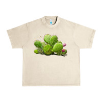 Sandshell Desert Prickly Pear Cactus Urban Heavy Tee - LillyAllenDesigns