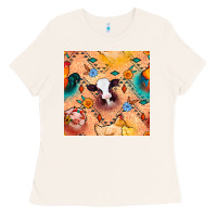 Bone western farm animals seamless pattern Ladies Tee - BundleAndBundleShop