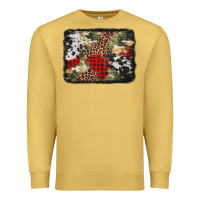 Antique Gold army cowhide leopard Christmas Premium Sweatshirt - Jasminsmagicworld