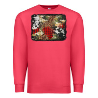 Cardinal army cowhide leopard Christmas Premium Sweatshirt - Jasminsmagicworld